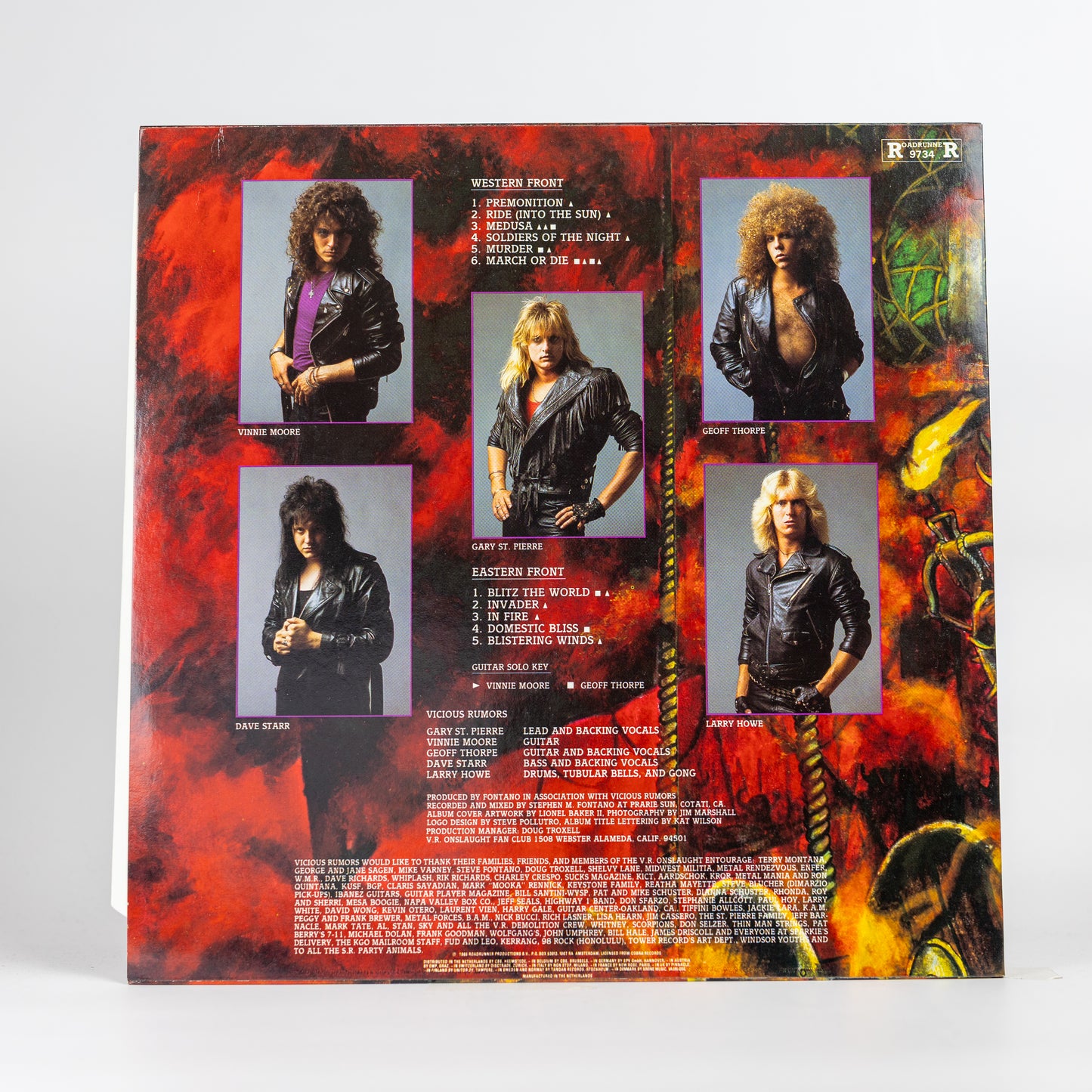 Vicious Rumors – Soldiers Of The Night - 1985