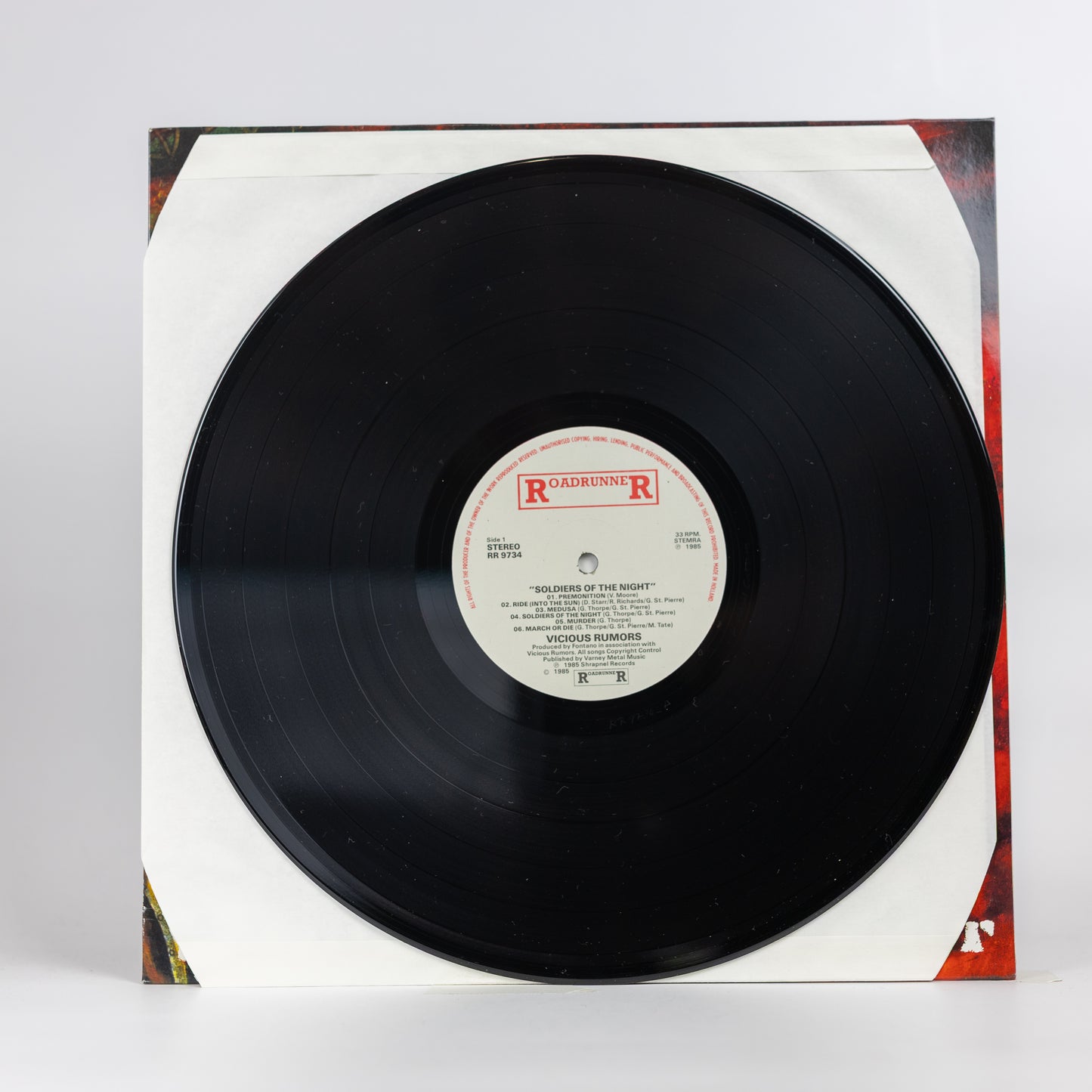 Vicious Rumors – Soldiers Of The Night - 1985