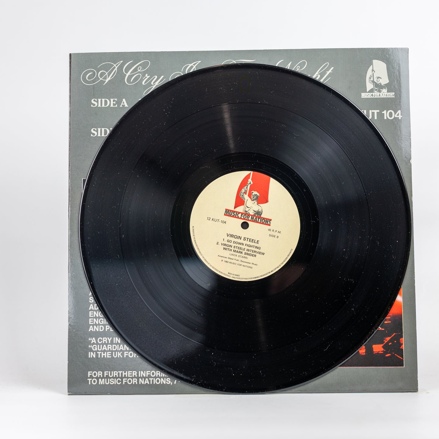 Virgin Steele – A Cry In The Night - 1983