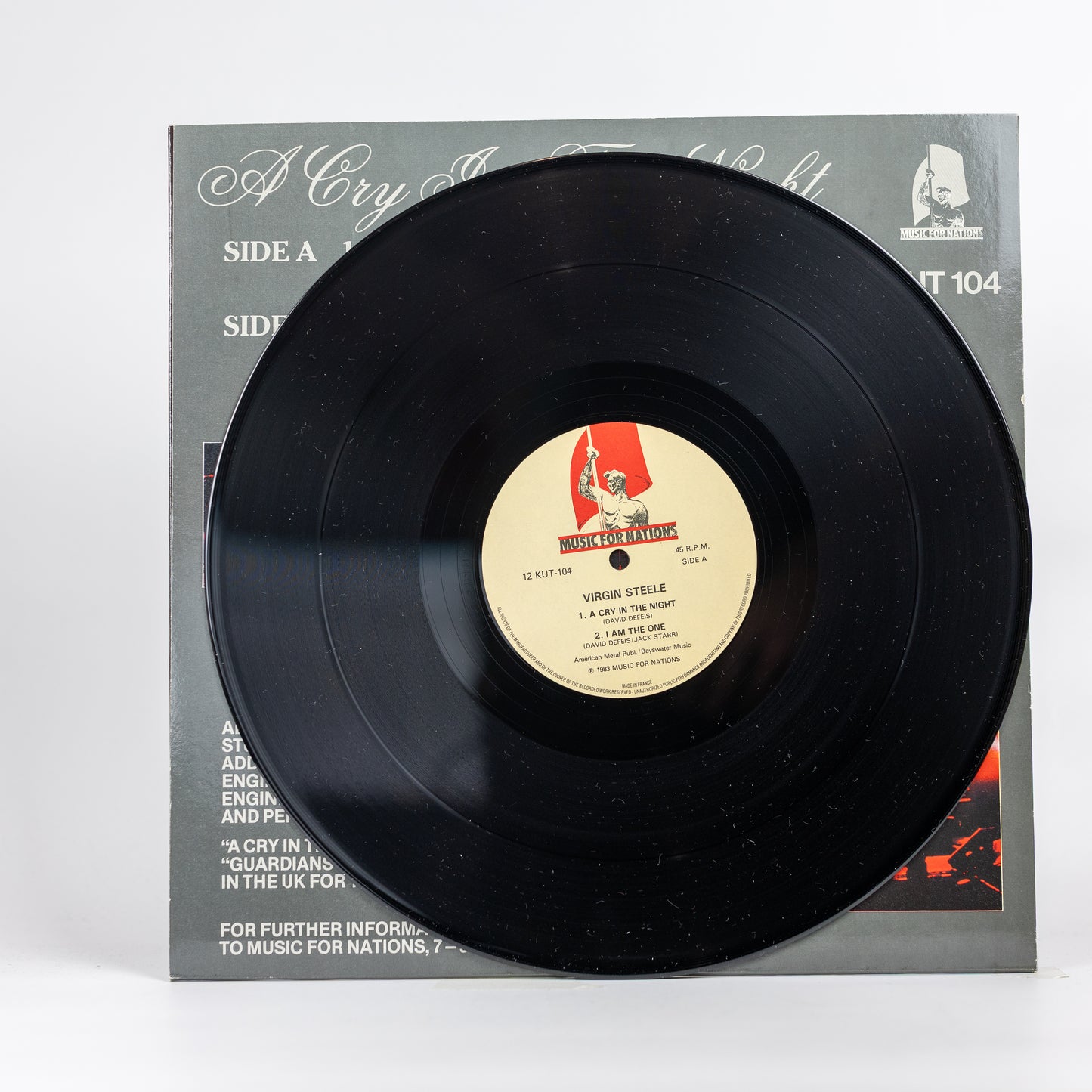 Virgin Steele – A Cry In The Night - 1983