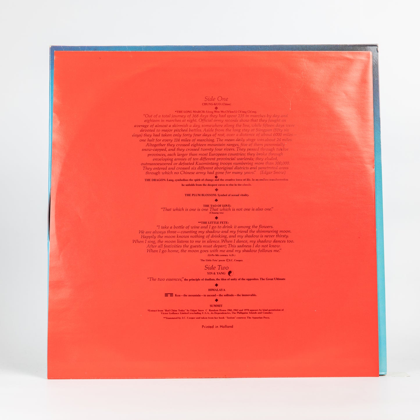 Vangelis – China = 中國 - 1979