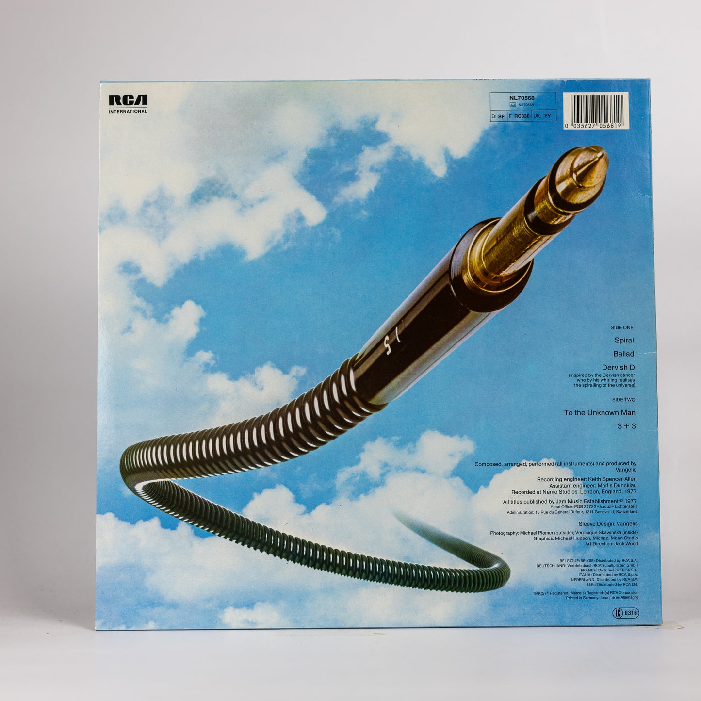 Vangelis – Spiral - 1983