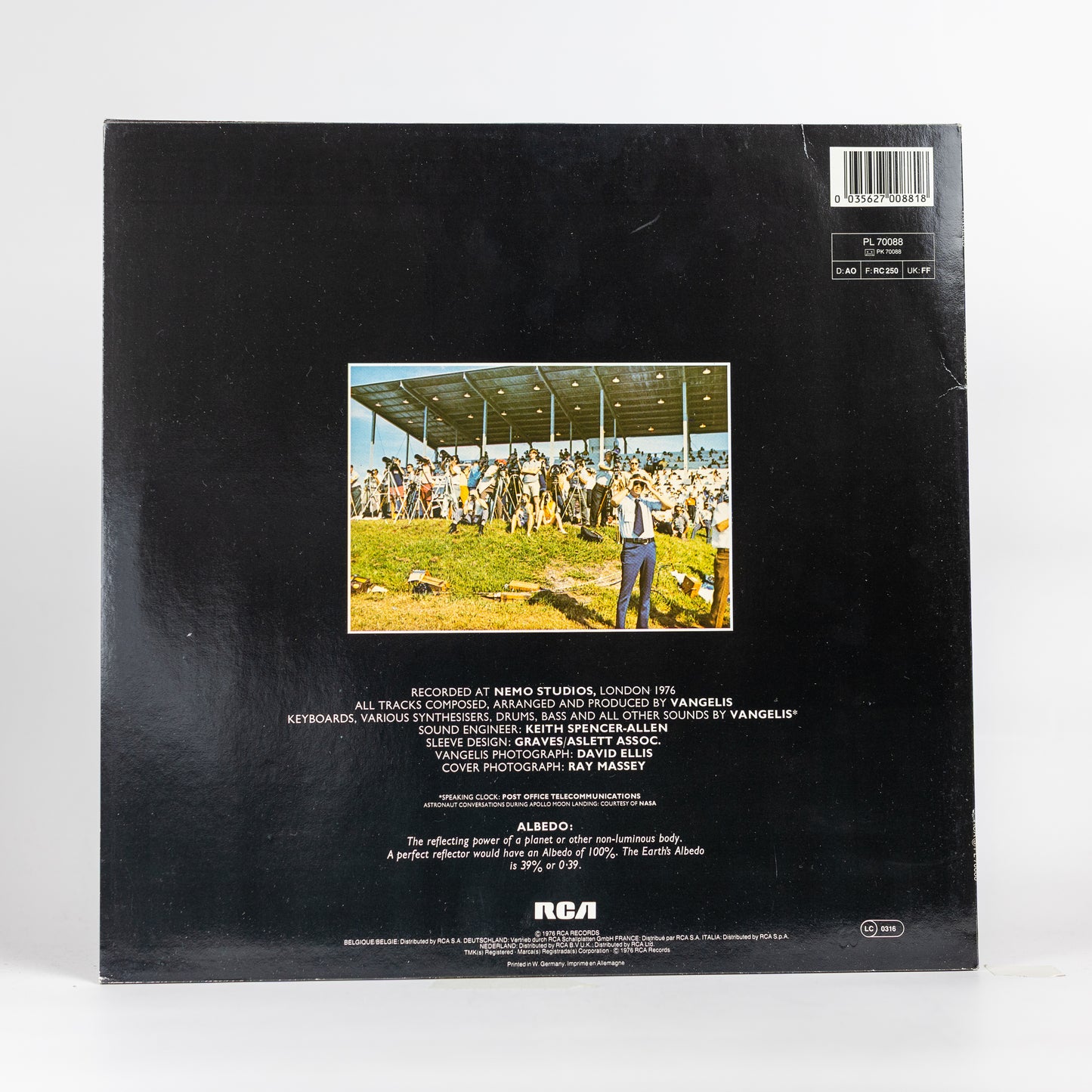 Vangelis – Albedo 0.39 - 1976