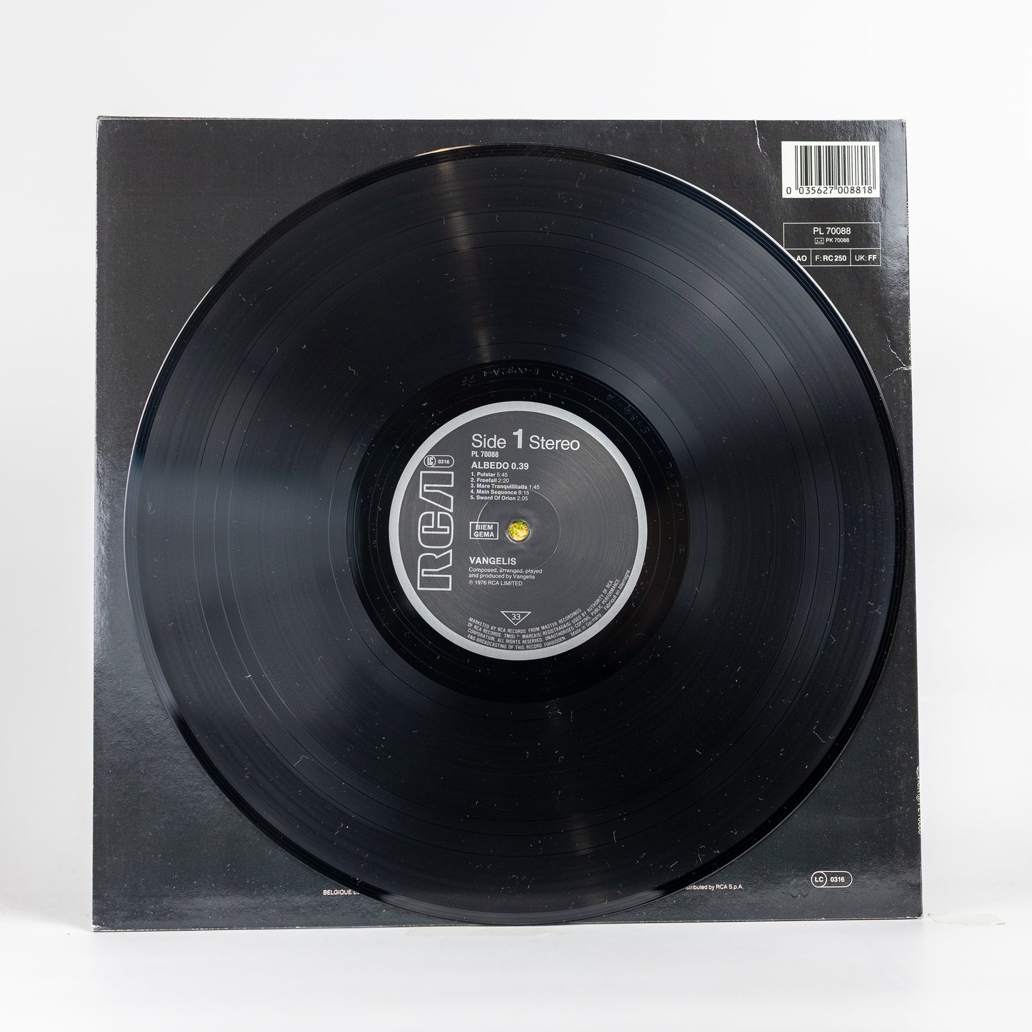 Vangelis – Albedo 0.39 - 1976