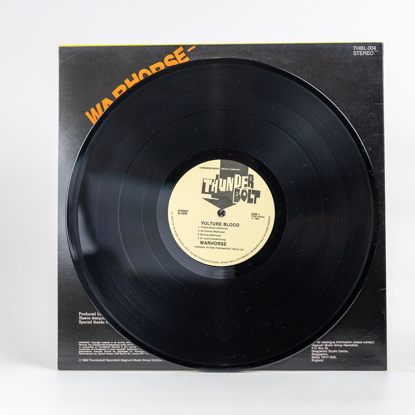 Warhorse - Vulture Blood - 1983