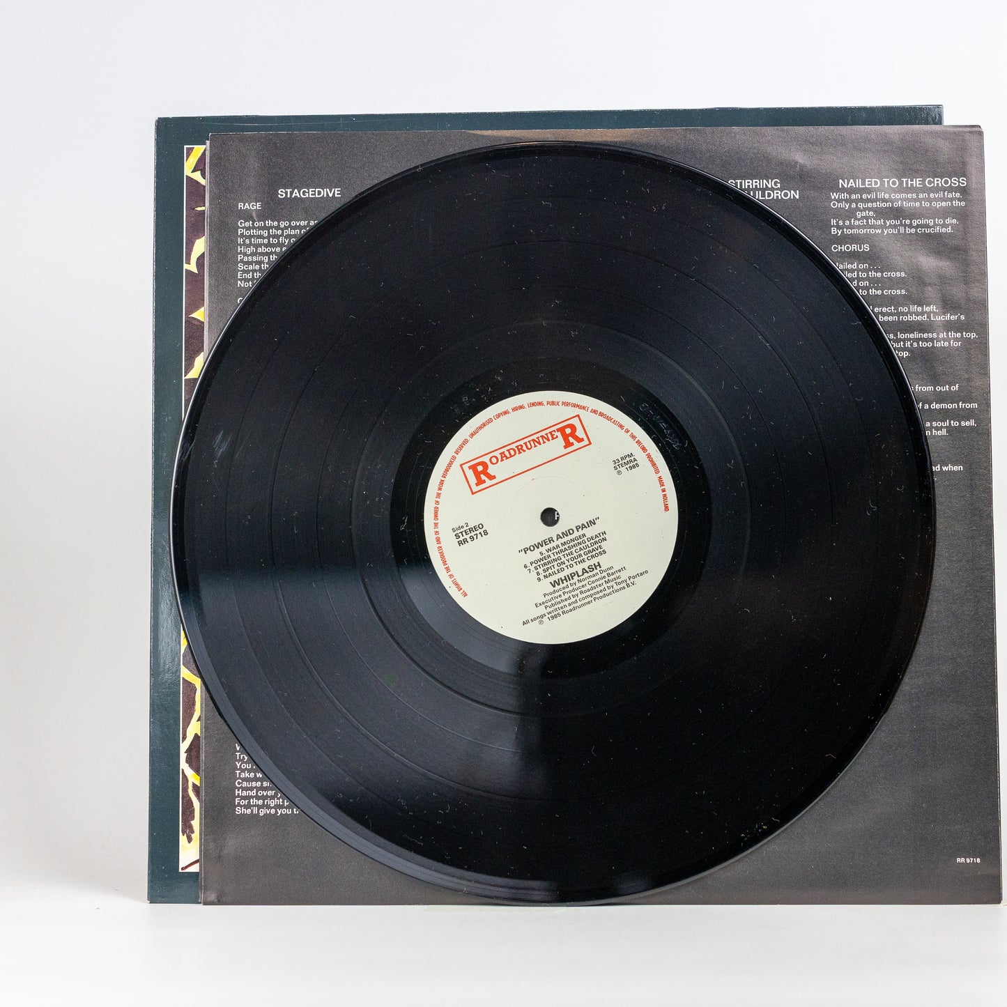 Whiplash – Power And Pain - 1986