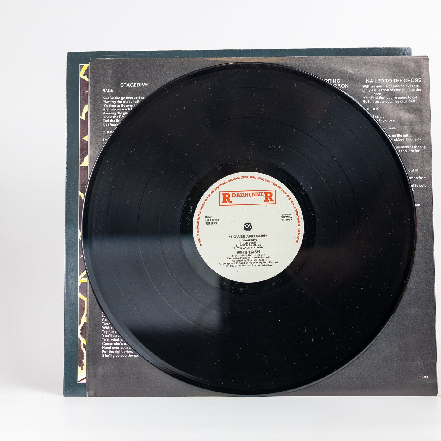 Whiplash – Power And Pain - 1986