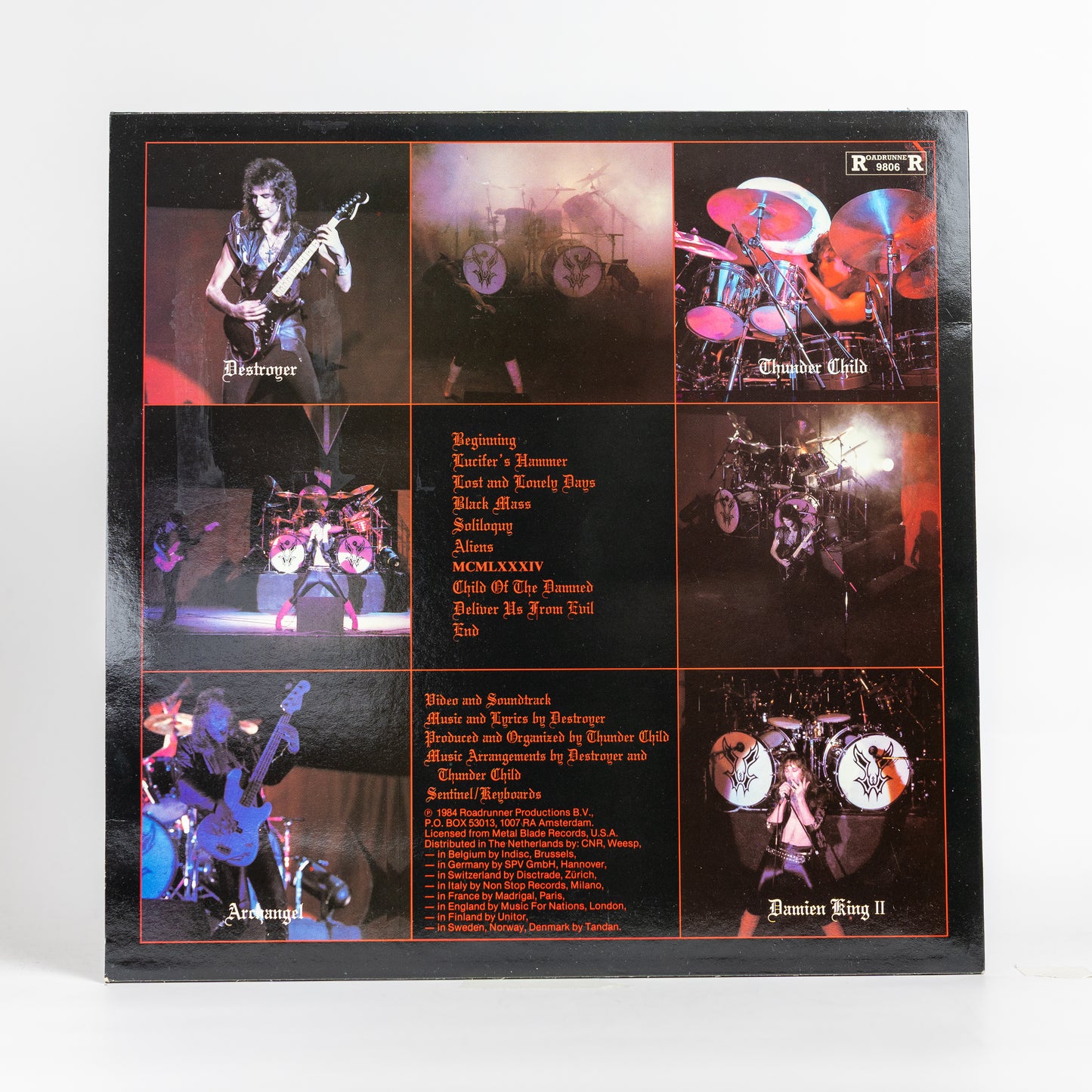 Warlord – And The Cannons Of Destruction Have Begun... (Video Soundtrack) - 1984