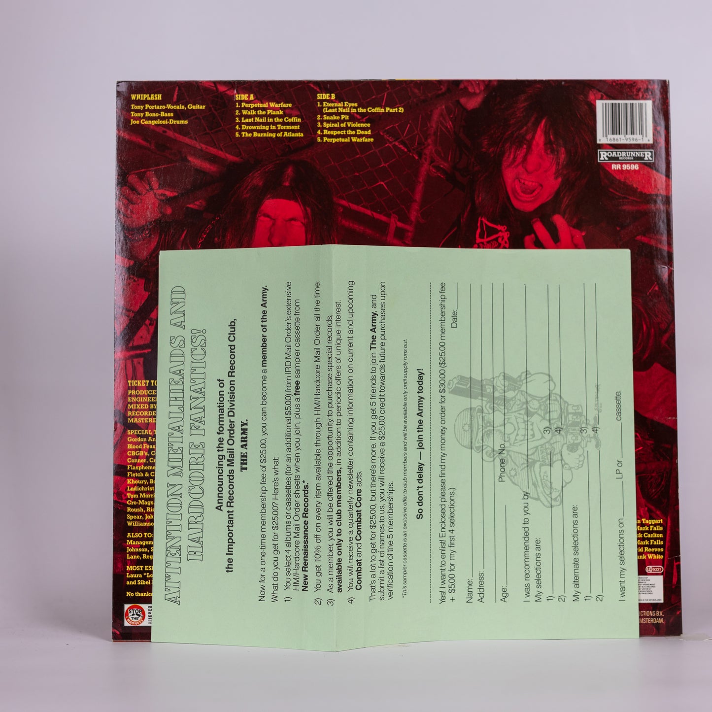 Whiplash – Ticket To Mayhem - 1987