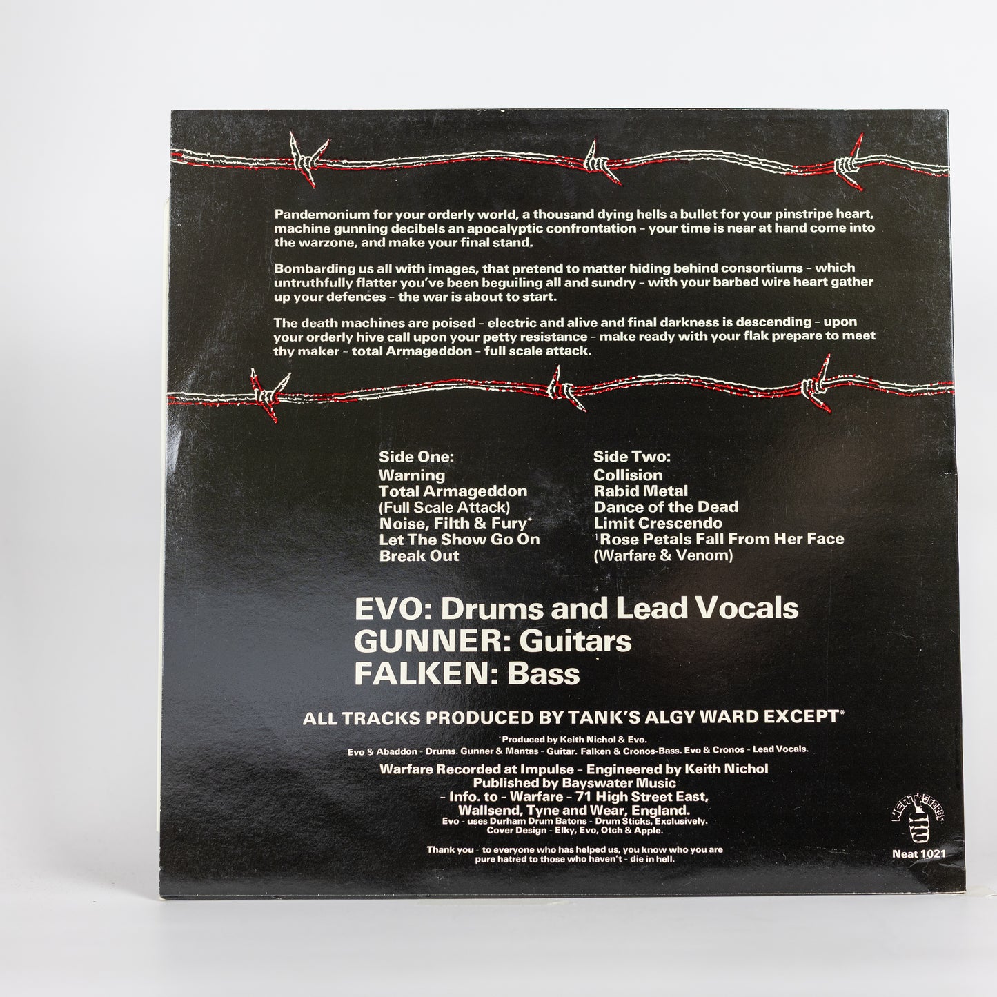 Warfare - Pure Filth - 1984