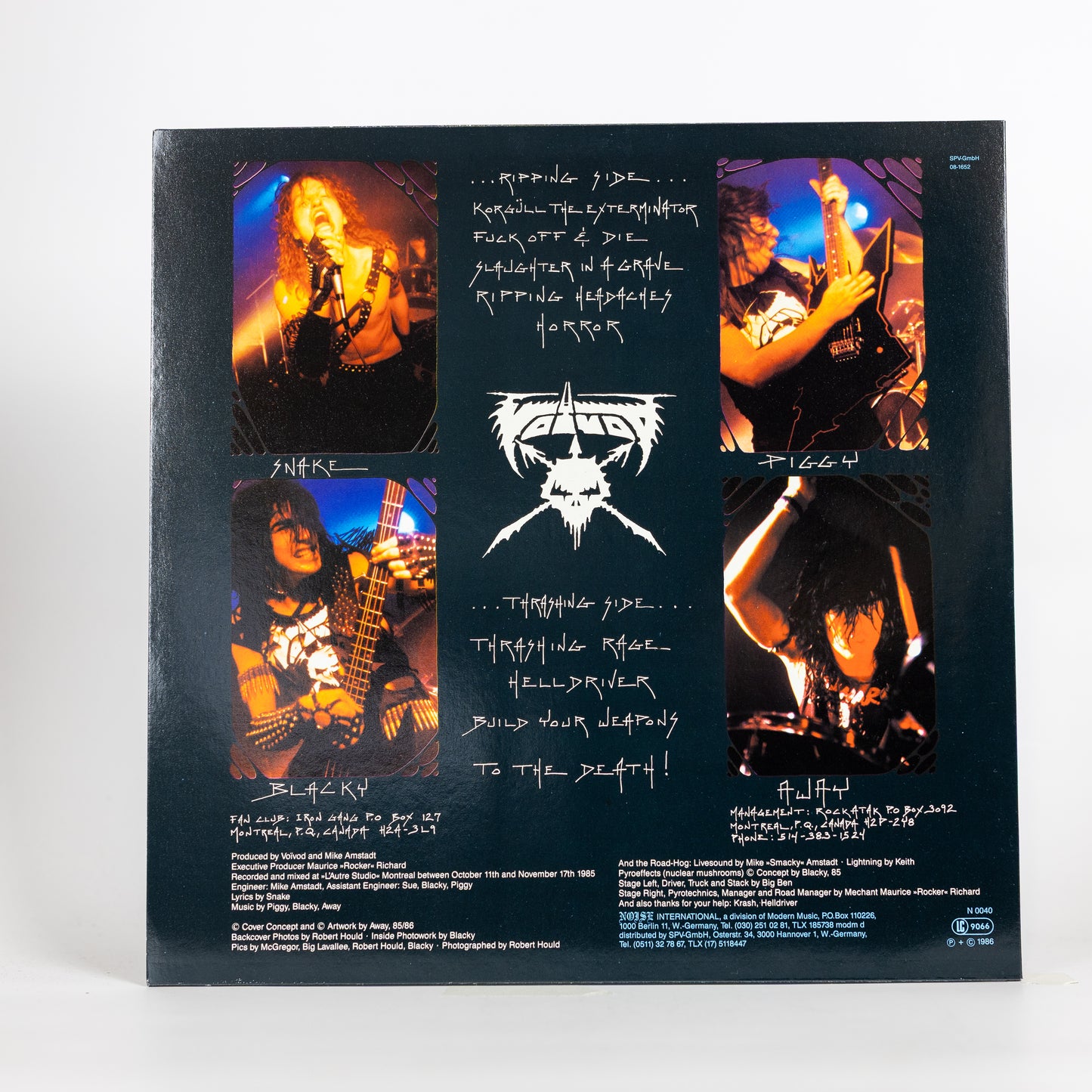 Voïvod – Rrröööaaarrr - 1986