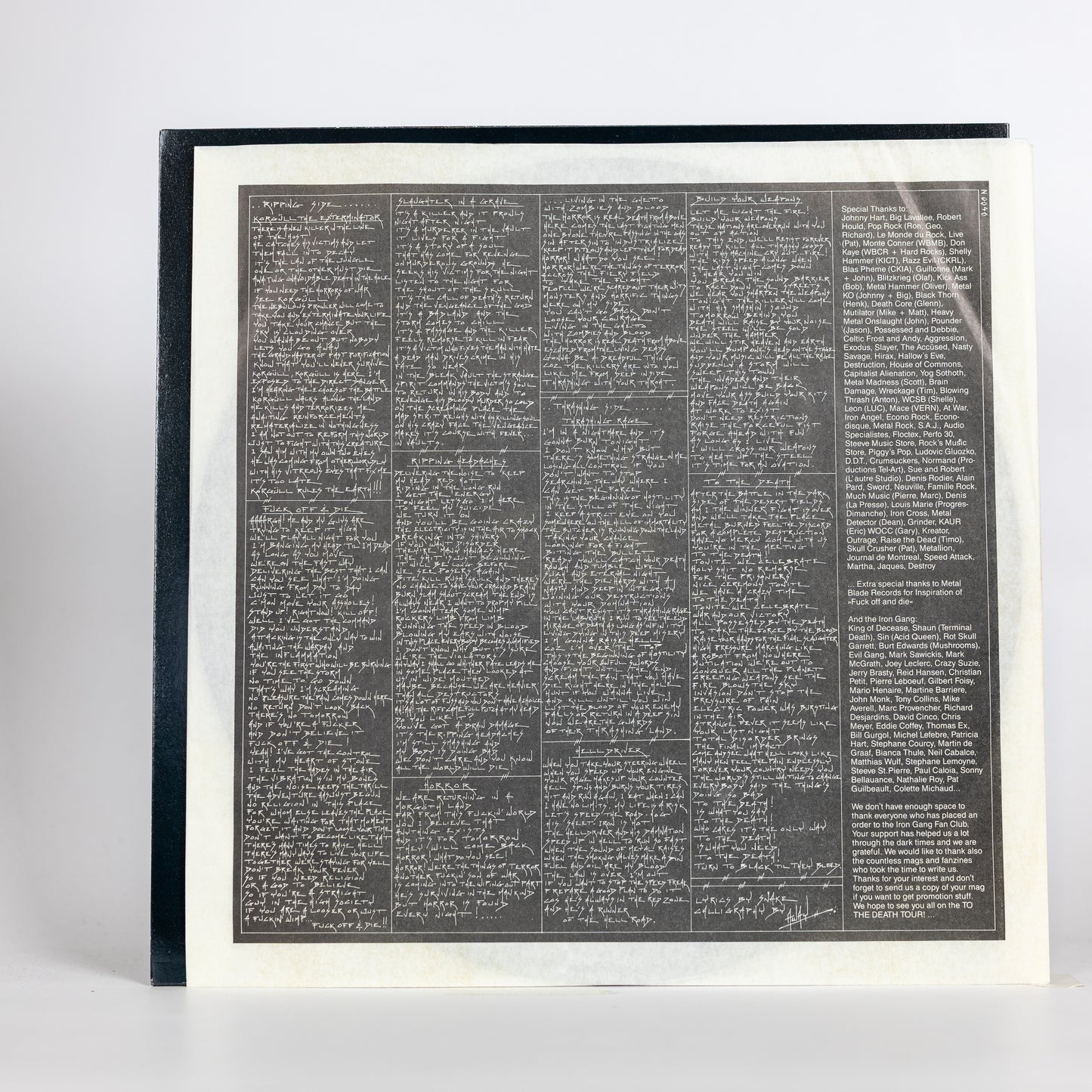 Voïvod – Rrröööaaarrr - 1986