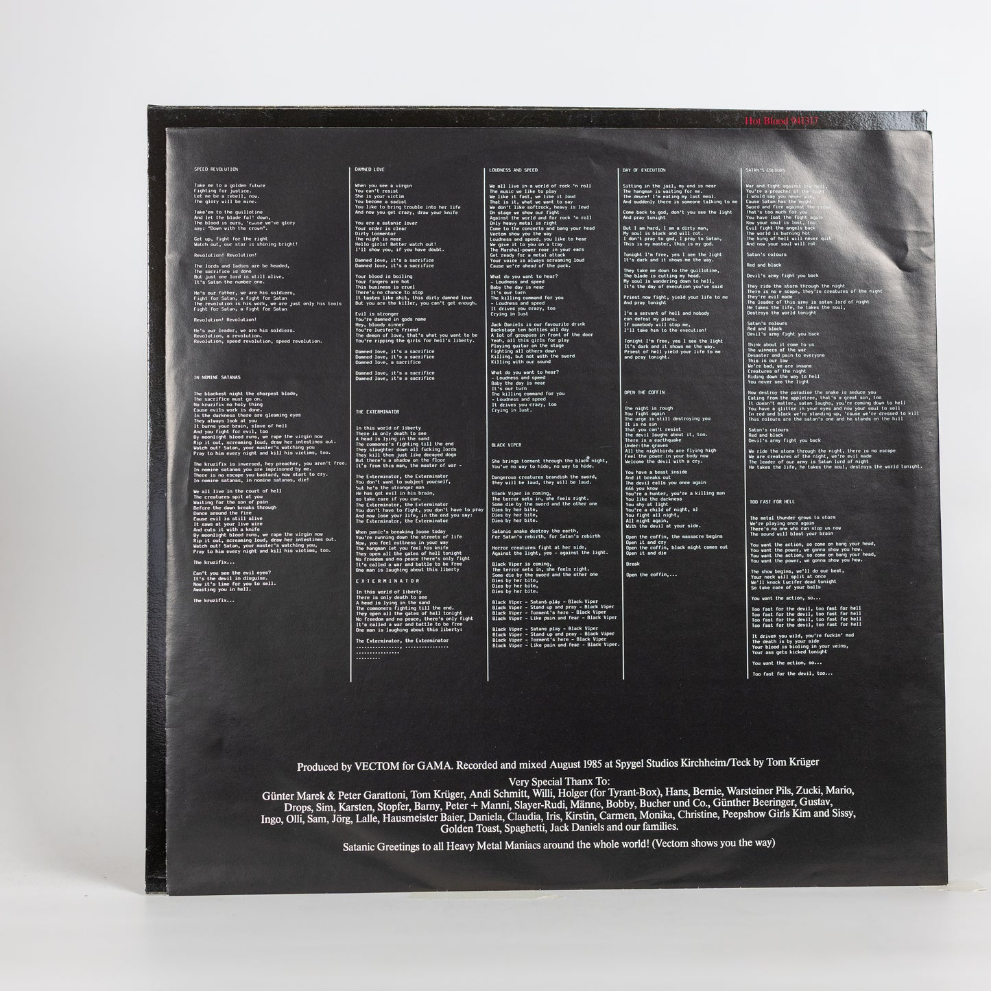 Vectom – Speed Revolution - 1985