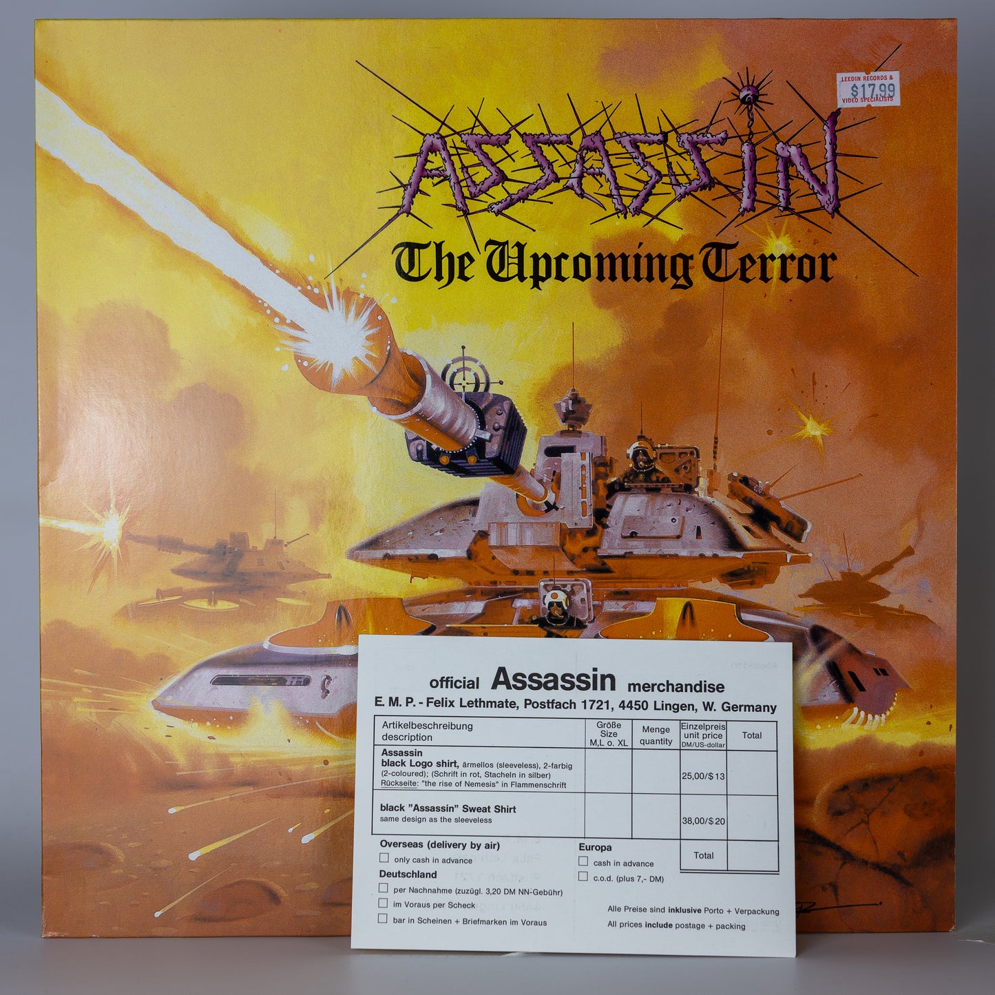 Assassin – The Upcoming Terror - 1987
