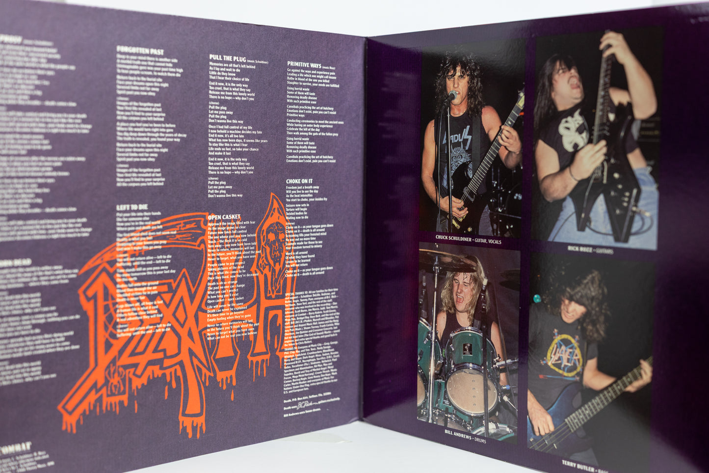 Death - Leprosy - 1988 Unipak Gatefold