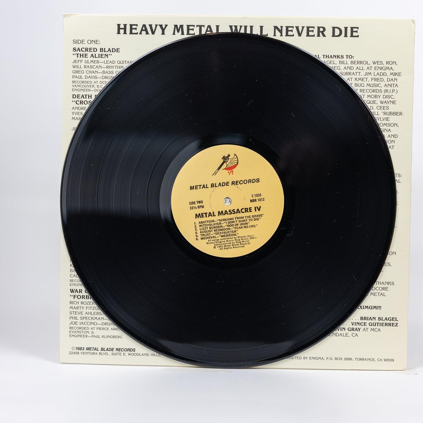 Metal Massacre IV -  Metal Blade Records