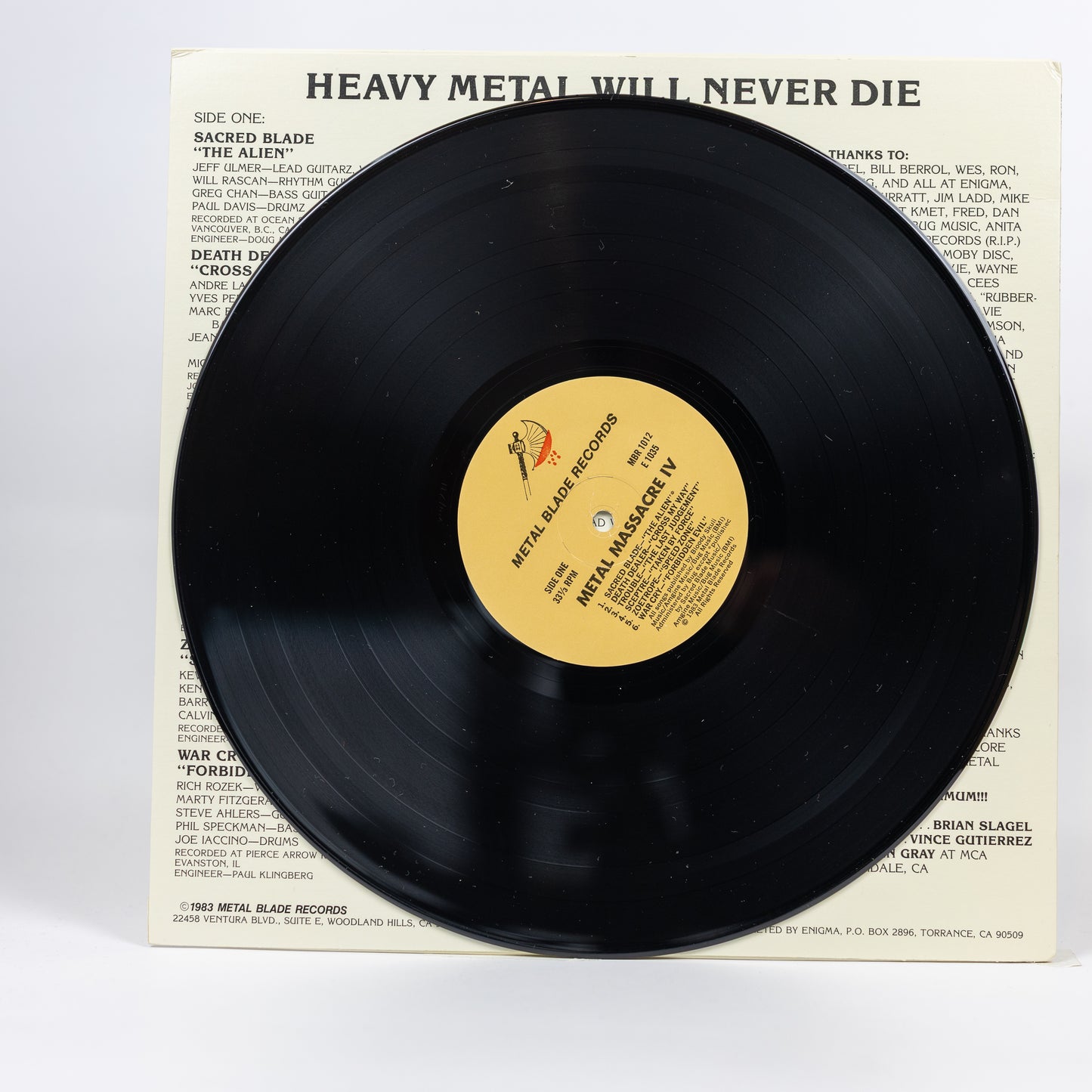 Metal Massacre IV -  Metal Blade Records
