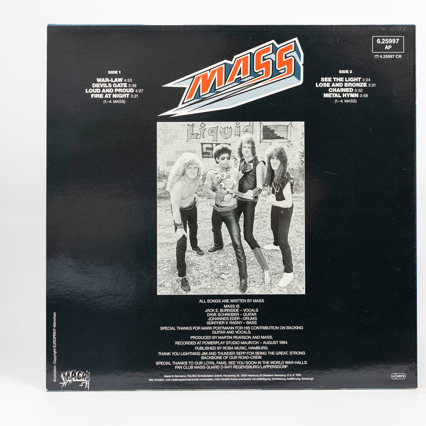 Mass – War Law - 1984