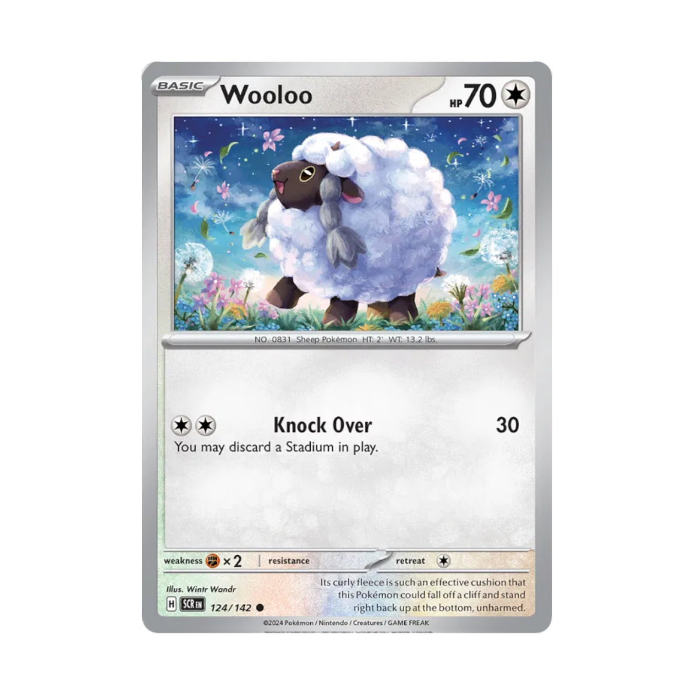 Stellar Crown - 124/142 Wooloo Rev Holo