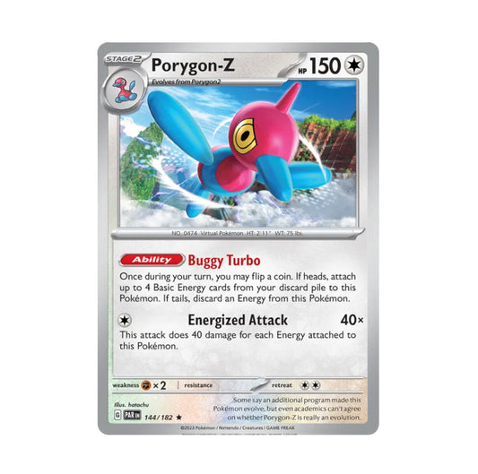 Paradox Rift - 144/182 Porygon-Z Holo Rare