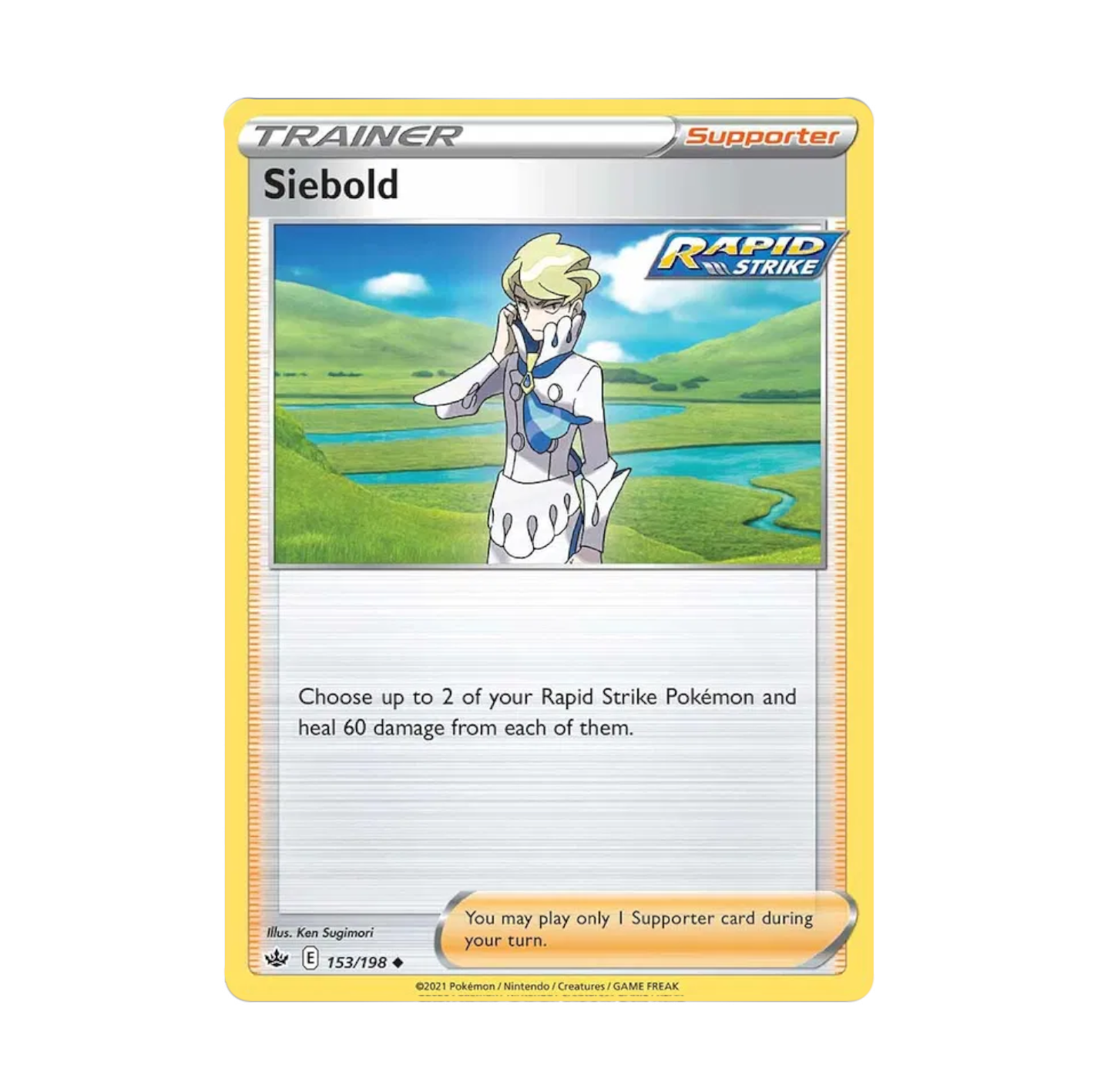 Chilling Reign - 153/198 Siebold Rev Holo