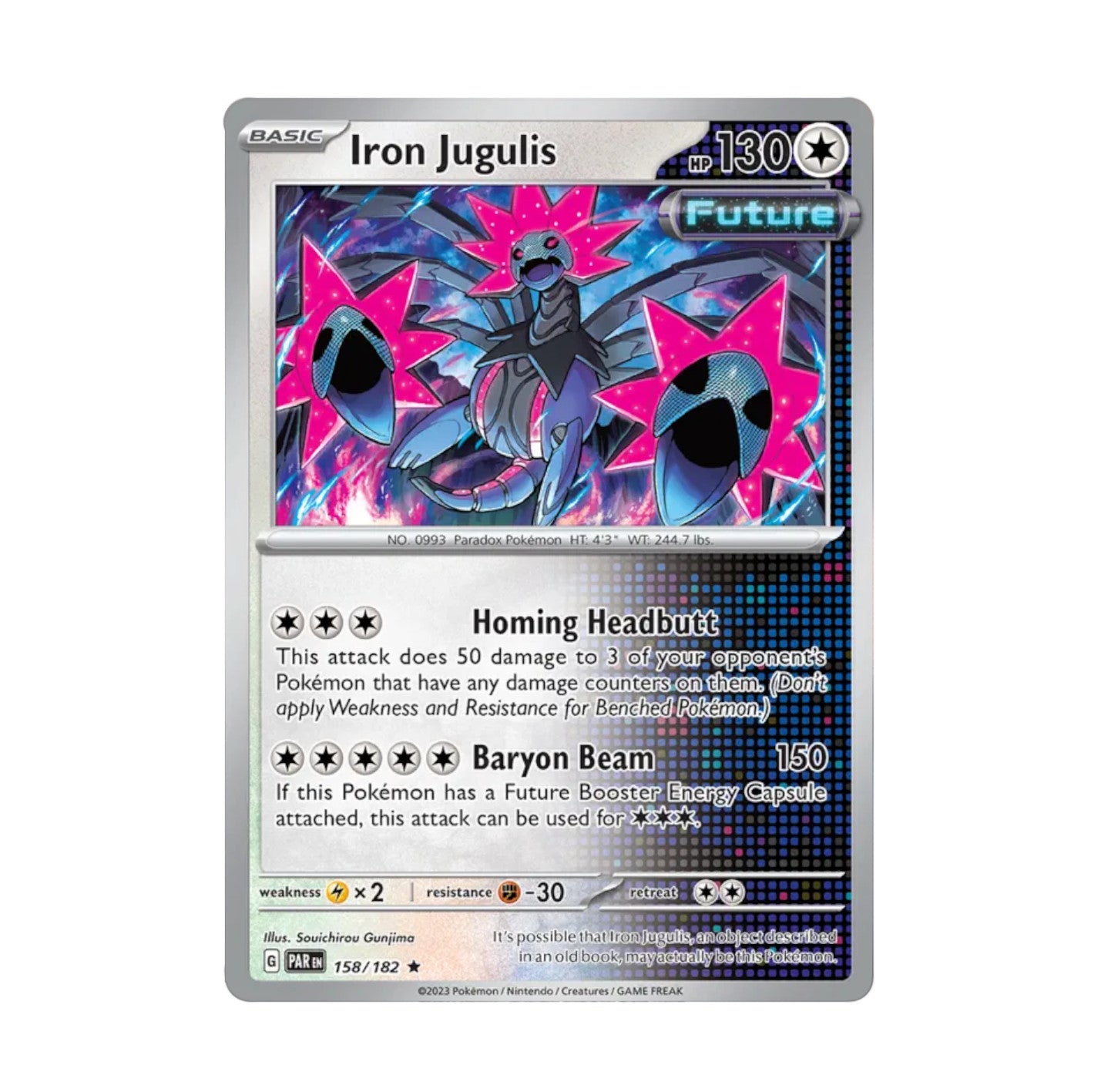 Paradox Rift - 158/182 Iron Jugulis Holo Rare