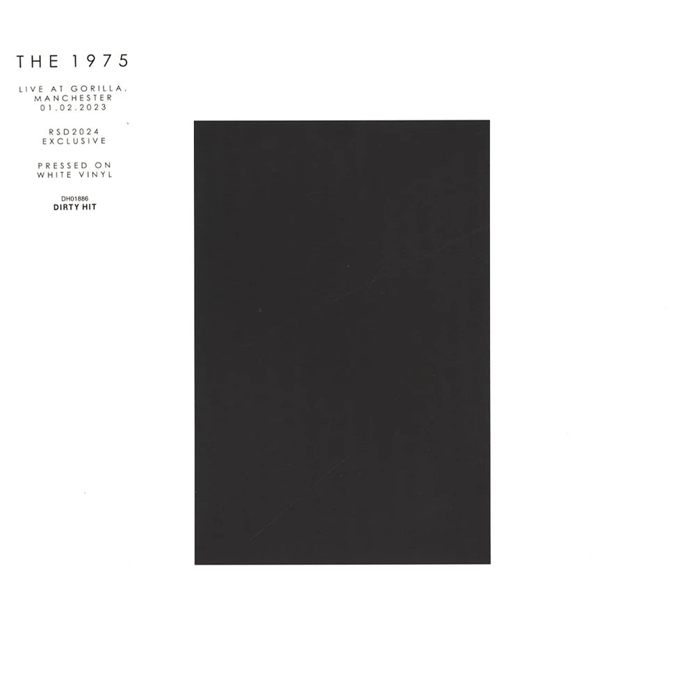 The 1975 – Live At Gorilla, Manchester - RSD 2024 White