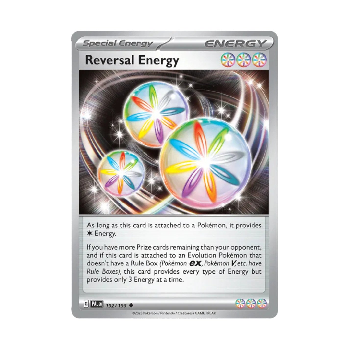 Paldea Evolved - 192/193 Reversal Energy Rev Holo