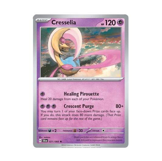 Shrouded Fable - 021/064 Cresselia Holo Rare