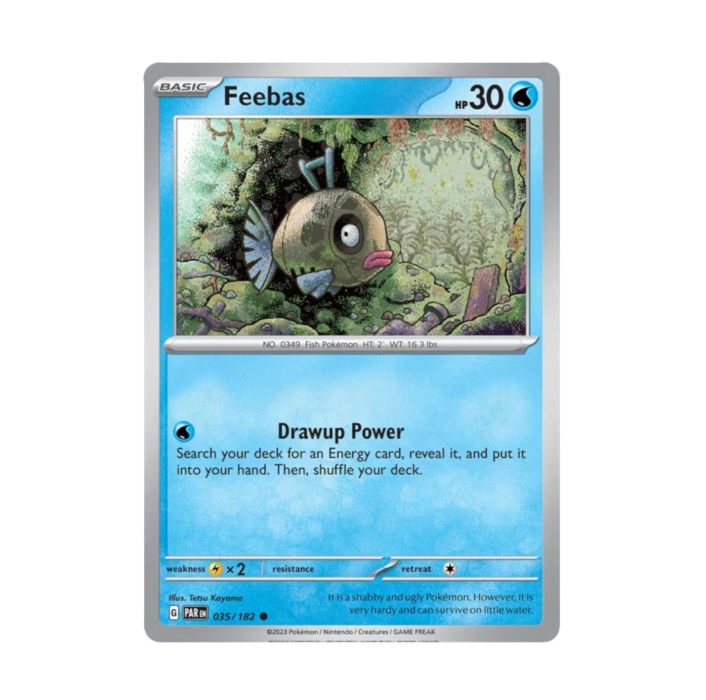 Paradox Rift - 035/182 Feebas Rev Holo