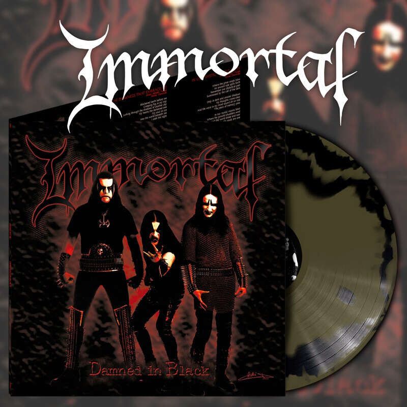 Immortal – Damned In Black - Black and Gold Smash
