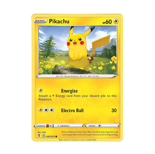 Evolving Skies - 049/203 Pikachu Rev Holo