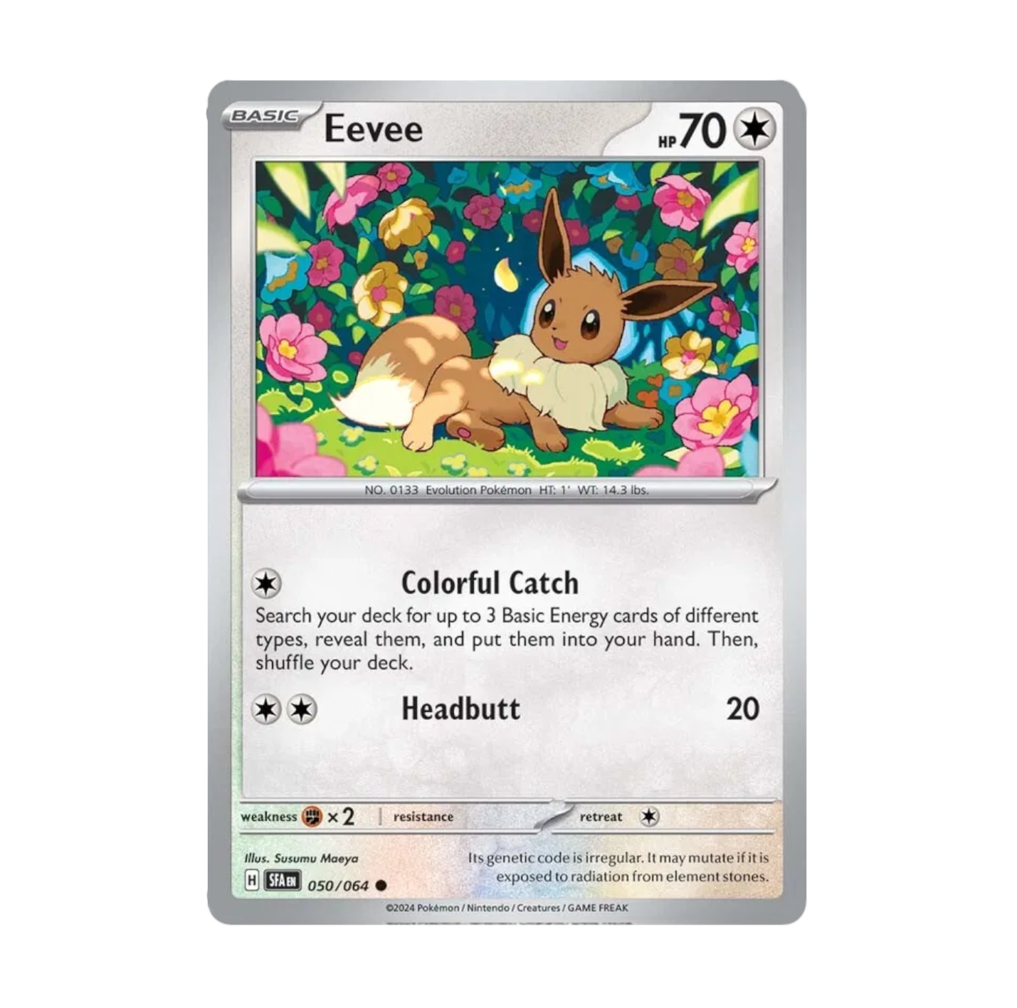 Shrouded Fable - 050/064 Eevee Rev Holo