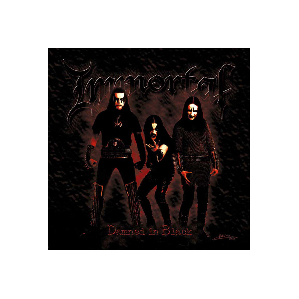 Immortal – Damned In Black - Black and Gold Smash