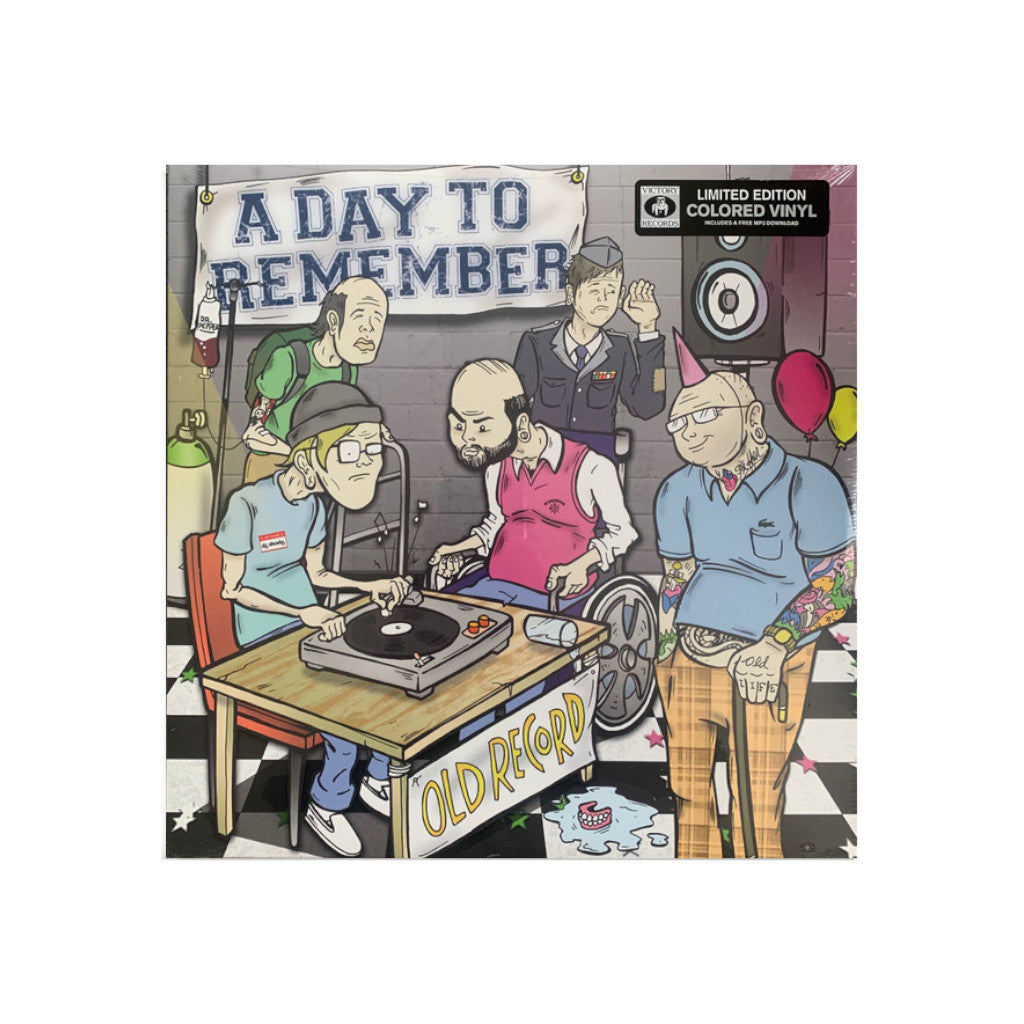 A Day To Remember - Old Record - 2019 Red Press