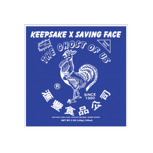 Saving Face & Keepsake– The Ghost Of Us - Test Press