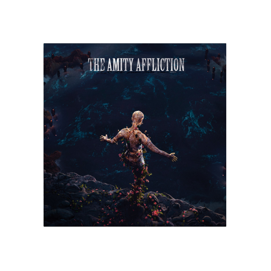 The Amity Affliction – Let The Ocean Take Me (Redux) - Sea Blue w/ White Splatter