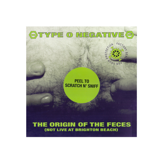 Type O Negative – The Origin Of The Feces (Not Live At Brighton Beach) - Green w/ Black Marble