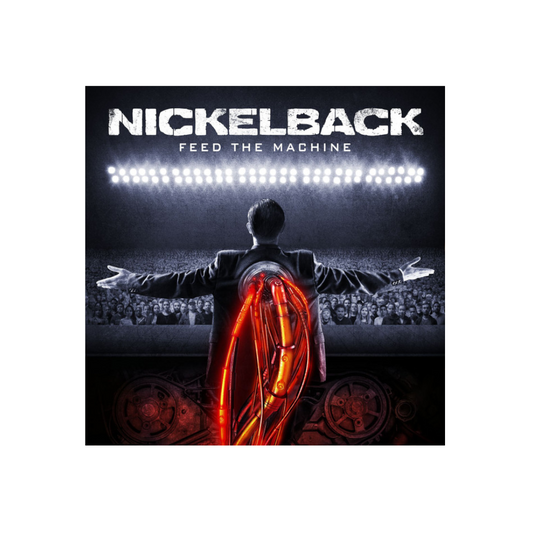 Nickelback – Feed The Machine - Red and Black Marble