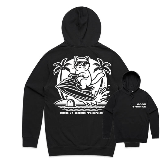Dead Cat Gang // Good Thanks Hoodie // Pre Order!