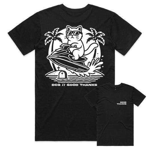 Dead Cat Gang // Good Thanks T shirt // Pre Order!