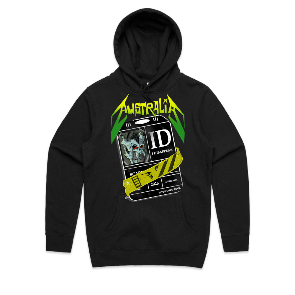 Australian M72 I Disappear tour Hoodie // Pre Order