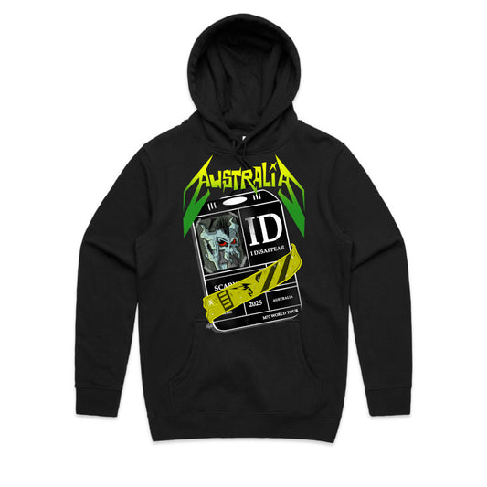 Australian M72 I Disappear tour Hoodie // Pre Order