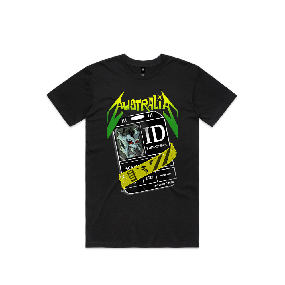 Australian M72 I Disappear tour T-Shirt // Pre Order