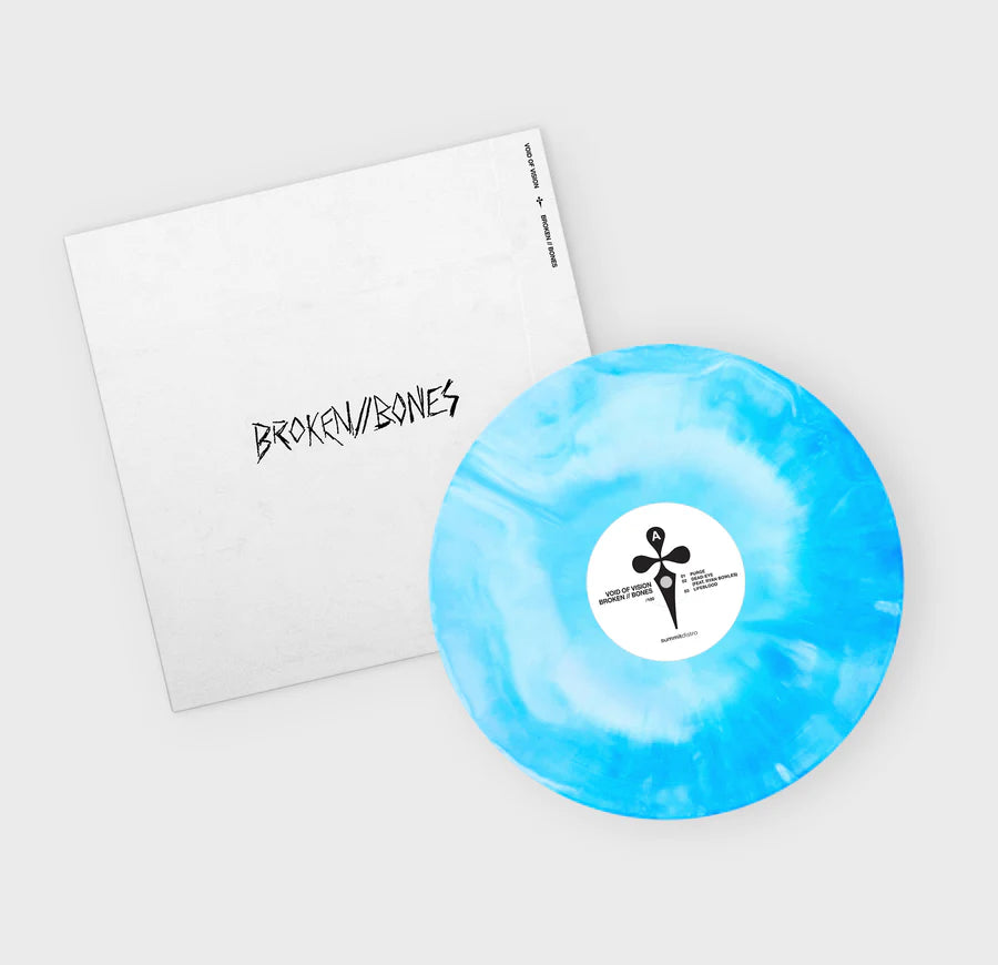 Void Of Vision – Broken // Bones - Blue/White Marble