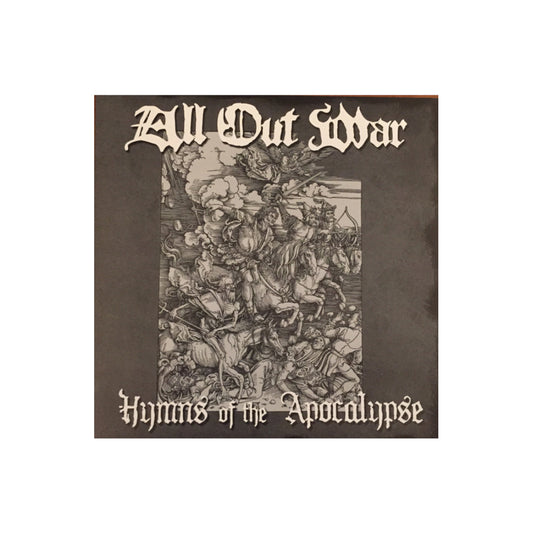 All Out War – Hymns Of The Apocalypse - 6th Press - White 7" /122