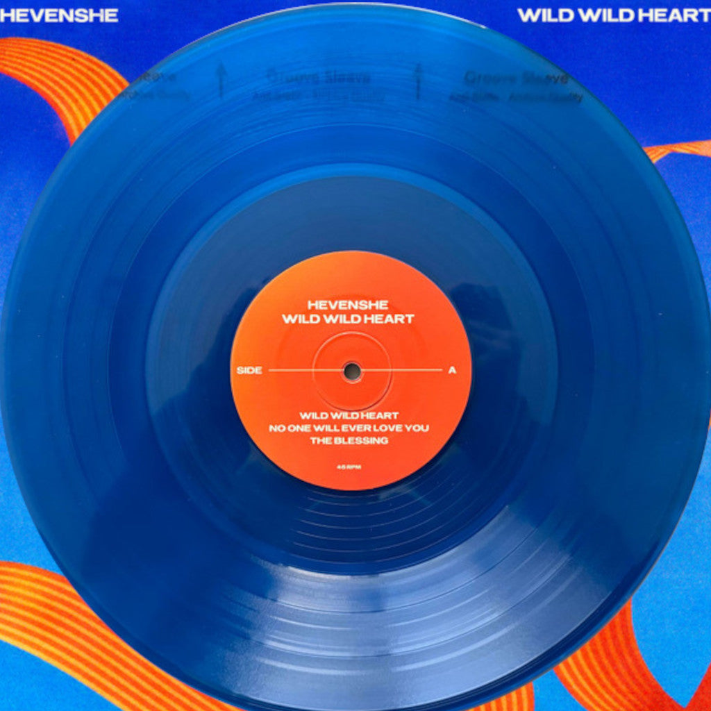 Hevenshe – Wild Wild Heart - Translucent Blue Vinyl