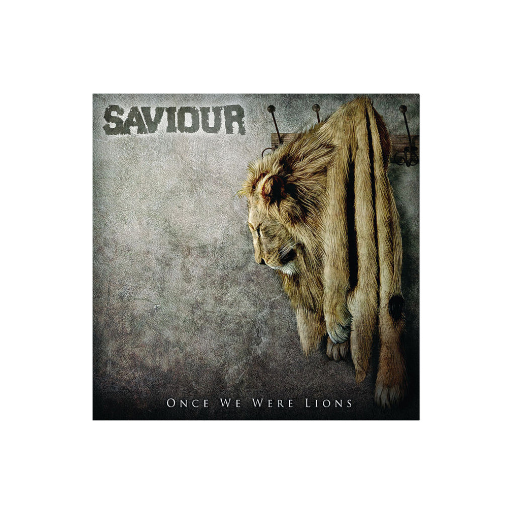 Saviour - Once We Were Lions - Gold 2nd Press