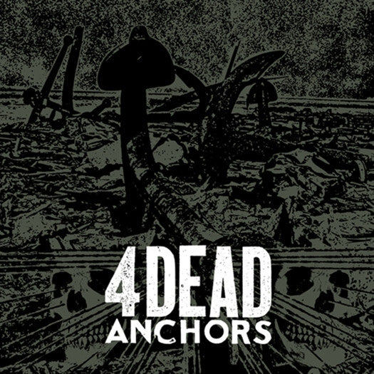 4 Dead - Anchors - /100 - Half Black/Half Translucent Blue With Black Splatter