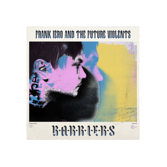 Frank Iero And The Future Violents – Barriers - Red and Black Marble